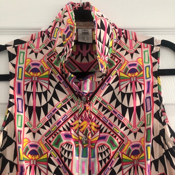 Mara Hoffman prism button down dress - Picture 7 of 8